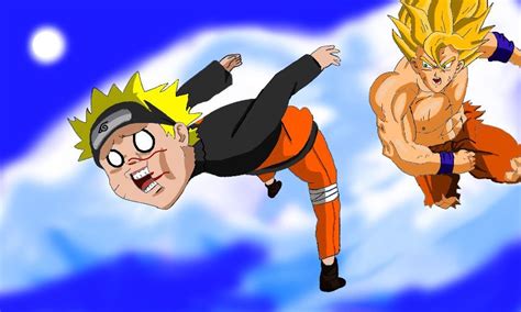 Death Battle Son Goku Vs Naruto Uzumaki 👊 👊👊👊👊 Anime Amino