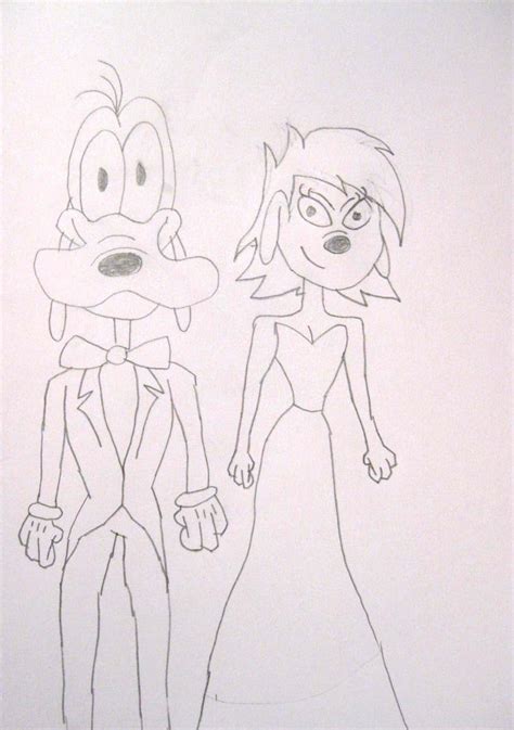 Goofy And His Wife By Metroxlr99 On Deviantart
