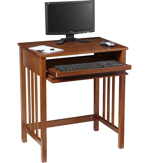 For some, limited space is a considerable problem. Compact Wood Computer Desk in Kids Desks