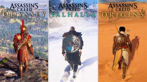 Assassin S Creed Valhalla Vs Odyssey Vs Origins Which Is Best Youtube