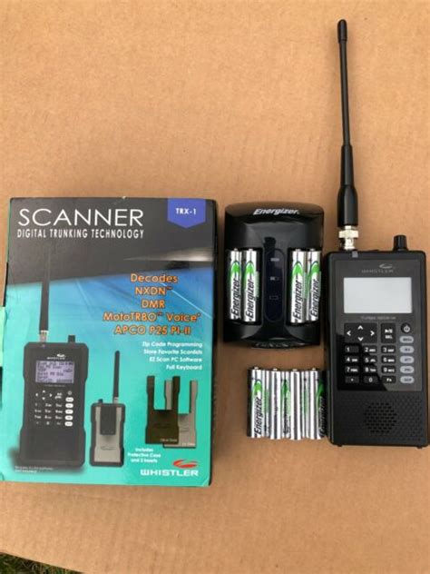 Whistler Trx 1 Digital Handheld Scanner Radio For Sale Online Ebay