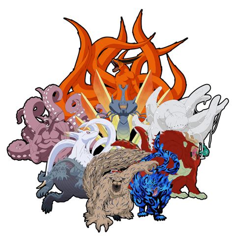 Tailed Beasts Render By Buz Mavisi On Deviantart