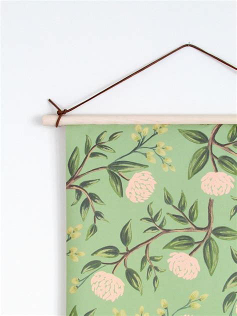 Pull Down Style Botanical Wall Hanging Francois Et Moi