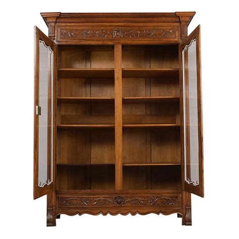 How to say bookcase in spanish. 19th Century Spanish Style Two Doors Bookcase at 1stDibs