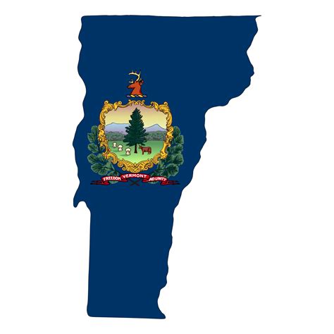 Vermont Flag State Of America 26804049 Png