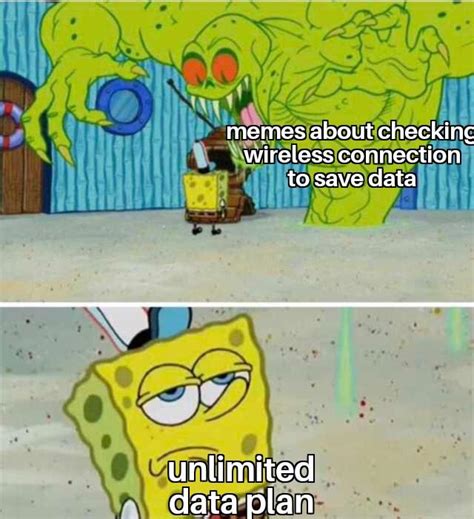 Data Plan Spongebob Sees Flying Dutchman Know Your Meme