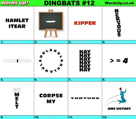 Science Themed Dingbats