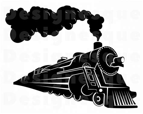 Steam Train 2 Svg Train Svg Steam Engine Svg Locomotive Etsy