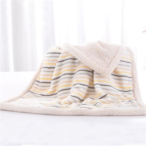 Winter Warm Baby Blanket Fleece Newborn Swaddle Super Soft