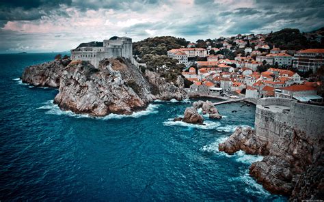 Dubrovnik Croatia Adriatic Sea Hd Wallpaper 2880x1800
