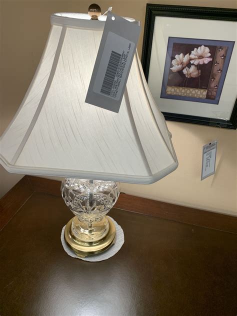 Antique waterford lamps,large waterford lamps,small. SMALL WATERFORD CRYSTAL LAMP | Delmarva Furniture Consignment