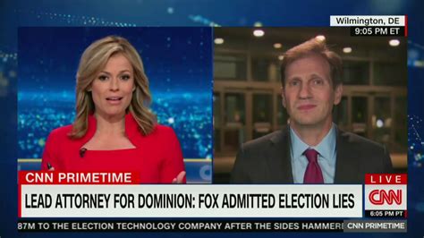 Cnn Asks Dominion Lawyer Point Blank Why They Didnt Force Fox News