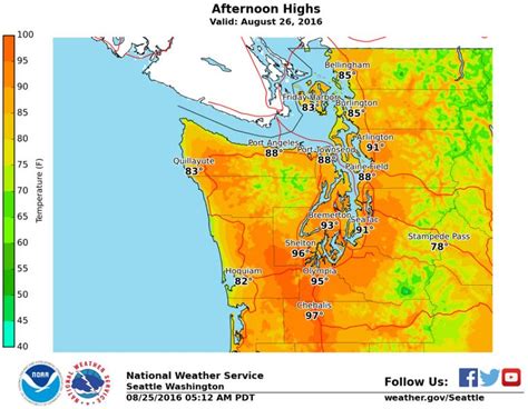 Record Breaking Temperatures Heat Up Western Washington The Seattle Times