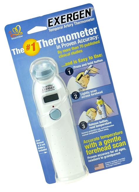 Exergen Exergen Temporal Scan Forehead Artery Baby Thermometer Tat