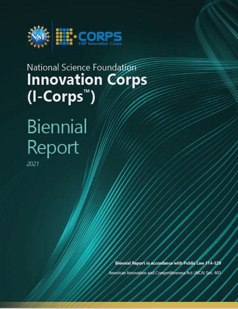 nsf issues biennial report on i corps all images nsf national science foundation