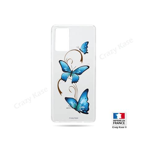 Coque Souple Motif Papillon Sur Arabesque Pour Galaxy S20 Plus Crazy Kase