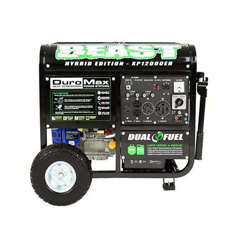 Solar generators are clean, easy to use, and free of fossil fuels. Duromax 12000 Watt Portable Gasoline Generator | Wayfair
