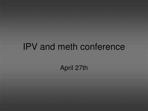 Ppt Meth Summit Powerpoint Presentation Id Hot Sex Picture