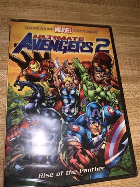 Ultimate Avengers 2 Rise Of The Panther Dvd 2006new Authentic Us