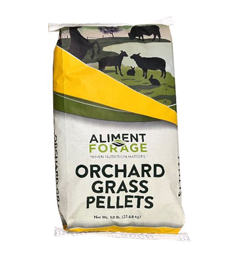 Aliment Forage Orchard Grass Pellets 50lb Wilco Farm Stores