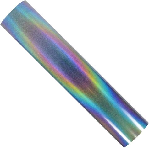Reflective Heat Transfer Vinyl Rainbow Holographic Iron On
