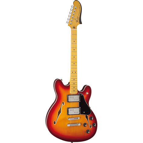 Fender Modern Player Starcaster Mn Acb Electric Guitar