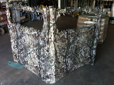 Another Diy Ground Blind For Hunting Camp Hunting