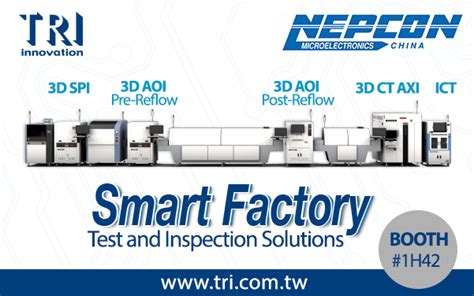 Test Research Inc Demonstrates Smt Inspection Innovations At Nepcon