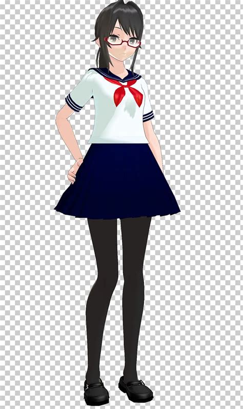 Yandere Simulator Sweater Clothing Hoodie Top Png Clipart Anime