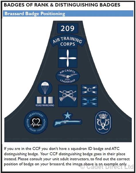 Air Cadet Ranks And Badges
