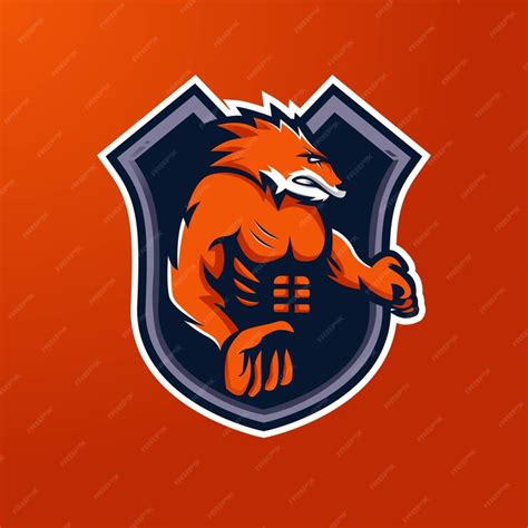 Premium Vector Foxes Mascot Logo Design