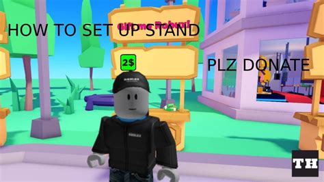 how to play pls donate in roblox full guide setup pls donate stand youtube