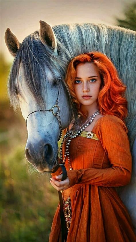 Redhead Ginger Leather Horse Animal Funny Horse Pictures Horse