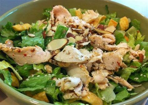 Meanwhile, mix the dressing ingredients in a large bowl. Panera's Asian Sesame Chicken Salad | Chicken salad ...