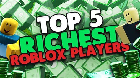 Top 5 Richest Roblox Players Of All Time Youtube Otosection