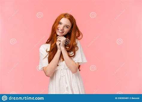 Cuteness Overload Silly Kawaii Redhead European Girl With Lovely Gaze And Grin Tilt Head