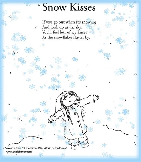 16 Best Images About Winter Poems Kindergarten On