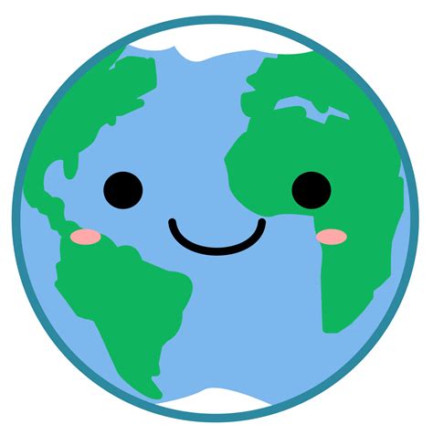 Planet Earth Kawaii Cute World Freetoedit