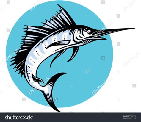 Swordfish Stock Vector Illustration Shutterstock