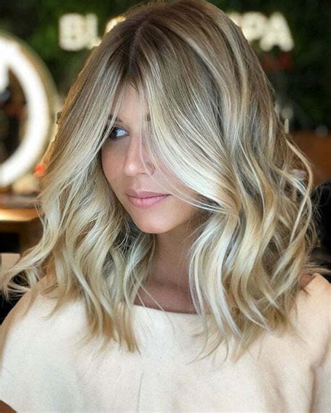 Top Shoulder Length Hairstyle Blonde Hairstyles 2021
