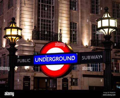 London Underground Sign Stock Photo Alamy