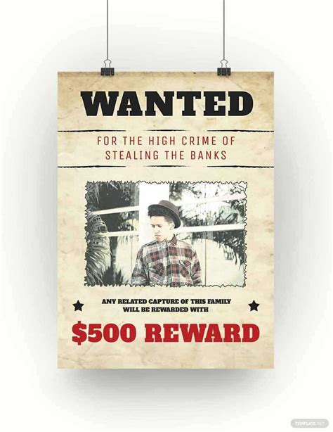 Dead Or Alive Wanted Poster Template In Psd Download