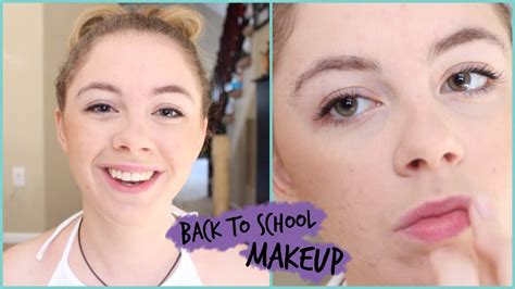 Easy Back To School Makeup Tutorial Youtube