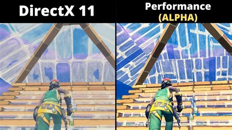 How To Get Normal Builds With Performance Mode Enabled Fortnite