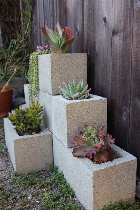 You can get them at your local home improvement store. 40 Decorative Cinder Block Planter Ideas