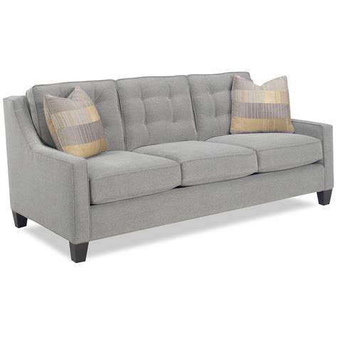 Temple Furniture Brody 5200 81 Contemporary Sofa With Tufted Back And