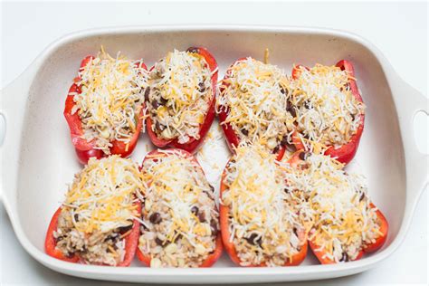 Mexican Stuffed Bell Peppers Recipe Momsdish