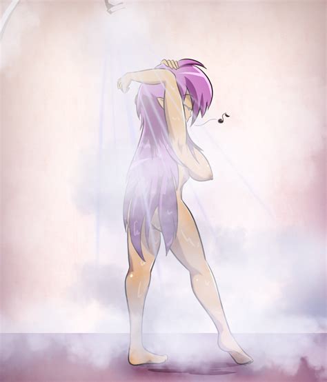 Zedrin Shantae Shantae Series Shower Girl Ass Barefoot Breasts Closed Eyes Nipples