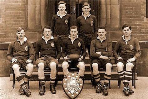 Hillhead High School Glasgow Rugby Team And Former Pupils Rfc
