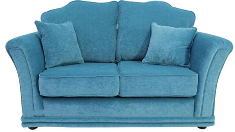 Pimlico Fabric Teal Galaxy 2 Seater Sofa Settee Upholstered